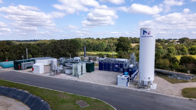 Soluciones modulares para la captura y licuefacción del CO2 biogénico en una planta de producción de biometano en Francia