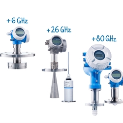 Portafolio completo de equipos de nivel por radar de Endress+Hauser