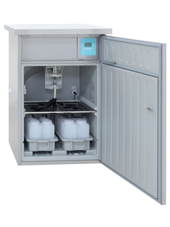 RPS20B - Tomamuestras de bomba de vacío automático para plantas de tratamiento de aguas residuales, redes de alcantarillado, etc.