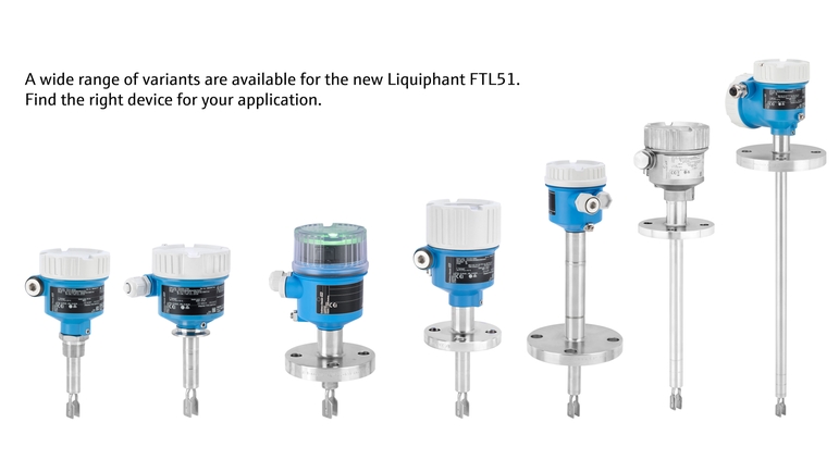 El nuevo Liquiphant FTL51 está equipado con una gran cantidad de funciones