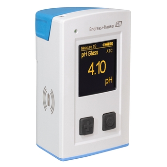 Transmisor portátil multiparamétrico para la medición de pH/redox, conductividad, oxígeno y temperatura