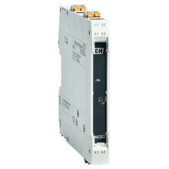 RNO22: Amplificador de aislamiento de salida transparente HART® de 24 V CC para señales analógicas de 0/4 a 20 mA