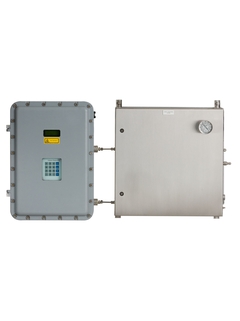 Imagen del analizador de gases SS2100I-1 TDLAS de una sola caja, ATEX, Zona 1, certificación, vista frontal