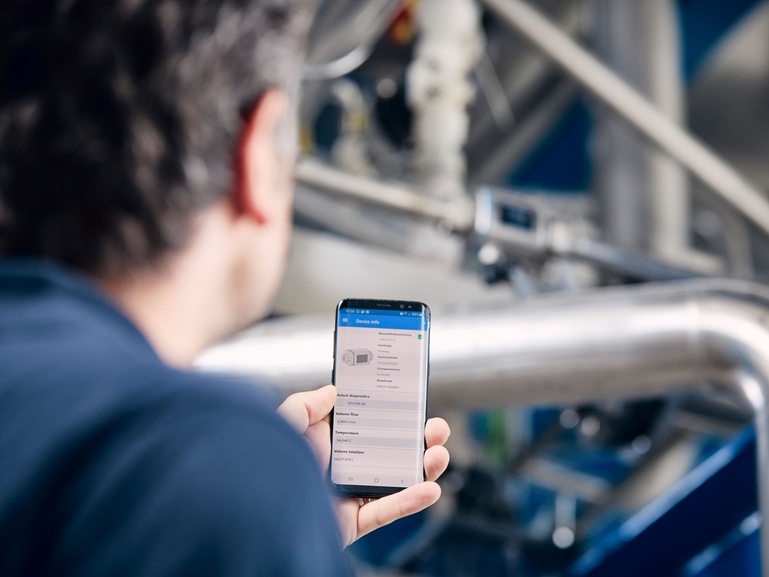 Información equipos a través de la app Smart Blue