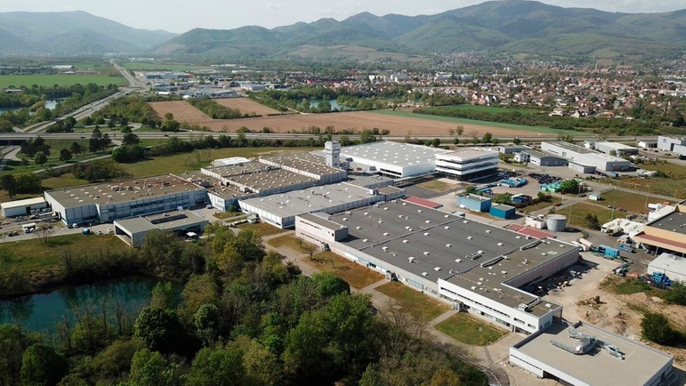 En Cernay (Francia), Endress+Hauser produce caudalímetros en una superficie total de 37.000 metros cuadrados.