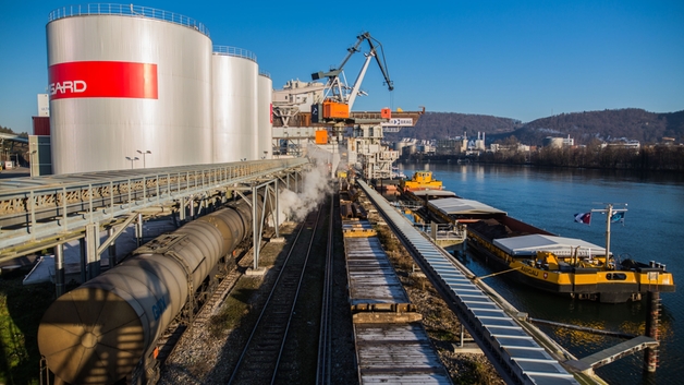 Depósito de almacenaje de Grisard Bitumen