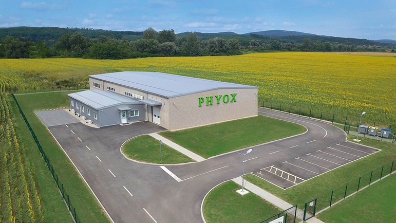 Sede de Phyox d.d. en Novskas (Croacia)