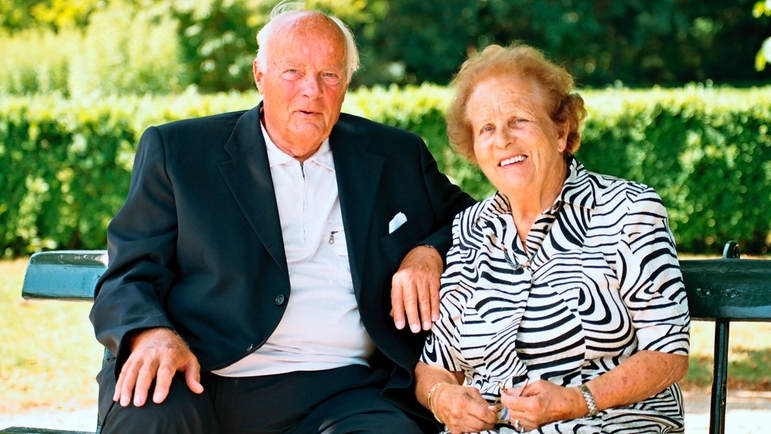 Georg H. Endress (1924-2008) y Alice Endress Vogt (1919-2016) se casaron en el año 1946.